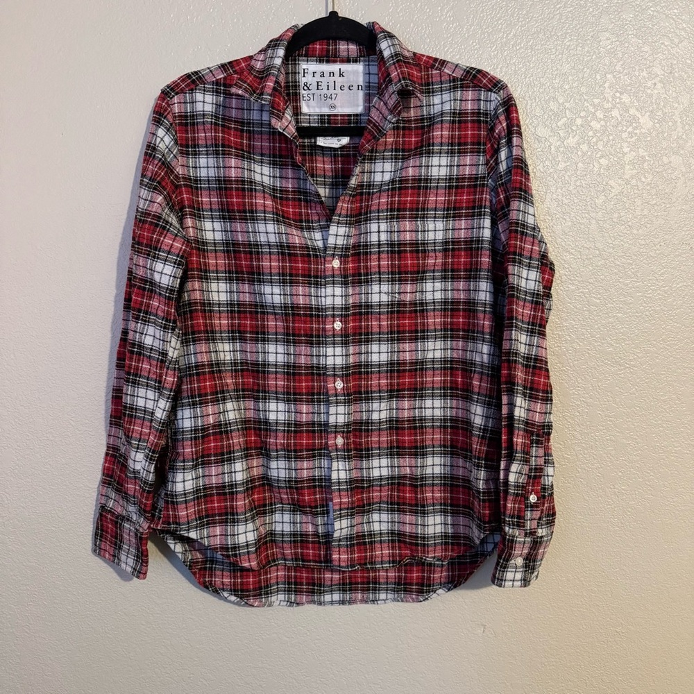 Frank & Eileen Relaxed‎ Button Up Plaid Shirt